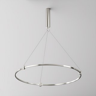 Подвесной набор с основанием под блок питания для круглого шинопровода Flarity платина