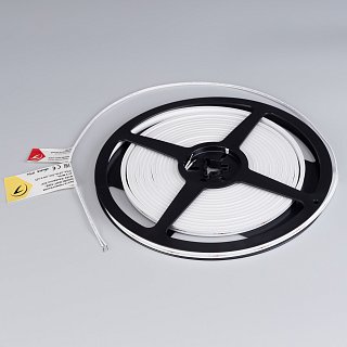 Лента герметичная MOONLIGHT-SIDE-M196-03x06mm 24V Warm2300 (7.2 W/m, IP54, 2216, 5m, wire x2) (Arlight, Вывод прямой, 3 года)