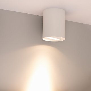 Светильник SP-FOCUS-R132-24W Warm3000 (WH, 15 deg, 230V) (Arlight, IP54 Металл, 5 лет)