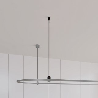 Подвес жесткий ART-APRIORI-ROD-A-L400 (BK) (Arlight, IP20 Металл, 3 года)