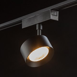 Светильник трековый SLIM, 48В 10W черный 2700-6000К, SL-SLIM-FTSBL-10-CCT