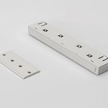 Коннектор прямой для накладных шинопроводов SY-LINK, SY-LINK-CN-DS-WH