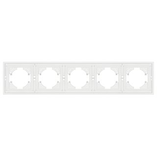 Рамка пластиковая FRM-TENDO-SFPL-5-WH (Arlight, -)