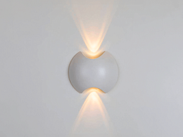 Светильник настенный JY BRAND белый, 3000K, LW-A0121A-WH-WW