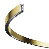 Шинопровод полукруг 800 мм Flarity латунь