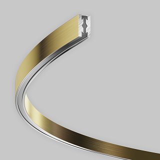 Шинопровод круглый из полукругов 1500мм Flarity латунь