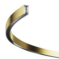 Шинопровод полукруг 800 мм Flarity латунь