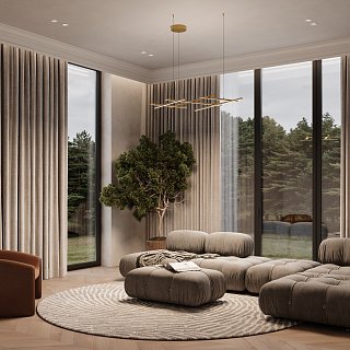 Подвесной светильник Radiance 3000К 80Вт