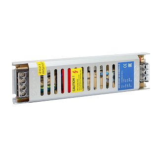 Блок питания интерьерный ELF, 24В, 100Вт, ультратонкий металлический перфорированный корпус