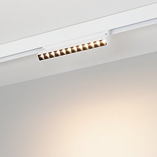 Светильник MAG-ORIENT-LASER-FOLD-S230-12W Warm3000 (WH, 30 deg, 48V) (Arlight, IP20 Металл, 3 года)