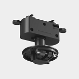 Крепление сменное М2 для светильников VILLY, трековое однофазное, цвет Черный, VL-M2-BL