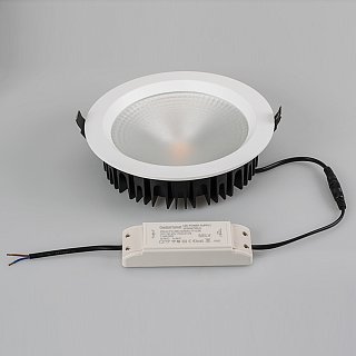 Светодиодный светильник LTD-220WH-FROST-30W Day White 110deg (Arlight, IP44 Металл, 3 года)