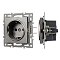 Механизм электрической розетки SCT-MEU1-PL-GR (250V, 16A) (Arlight, -)