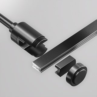 Крепление настенное Wall  одинарное удлиненное Flarity черный