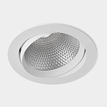 Светильник светодиодный потолочный встраиваемый наклонный, серия DL-KZ, Белый, 7Вт, IP20, Теплый белый (3000К), KZ-2-DLW-7-WW