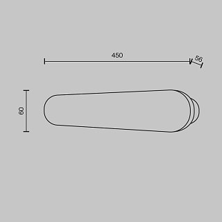 Настенный светильник (бра) Glamping 3000K 13Вт