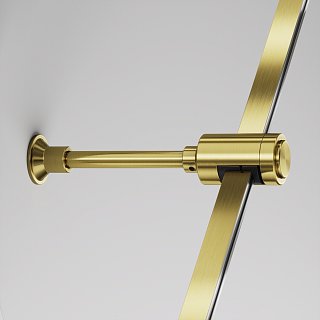 Крепление настенное Wall одинарное удлиненное Flarity латунь
