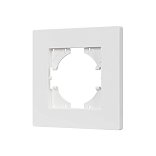 Рамка пластиковая FRM-PERIO-PL-1-WH (Arlight, -)