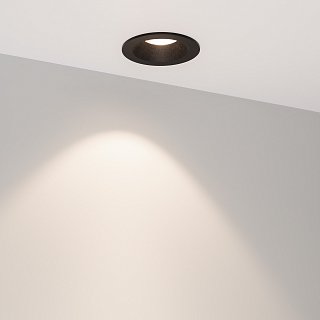 Светильник MS-ATOLL-BUILT-R86-10W Day4000 (BK, 36 deg, 230V) (Arlight, IP54 Металл, 5 лет)