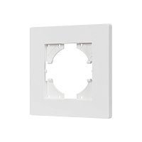 Рамка пластиковая FRM-PERIO-PL-1-WH (Arlight, -)