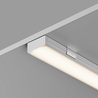 Алюминиевый профиль накладной 15x6 (Белый, 2 м), ALM-001-W-2M 631004