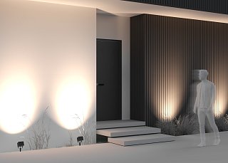 Ландшафтный светильник Ares 3000K 18Вт IP 65