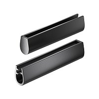 Заглушка Parity черная, 2 шт в упаковке