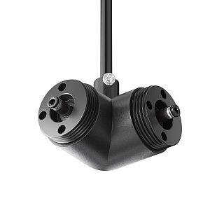 Угловой коннектор для системы Shelf с вводом питания