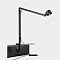 Светильник настольный JY T-049, черный, T-0499B-BL-WW