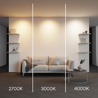 Встраиваемый светильник Parete 2700K-4000K 6Вт 75°