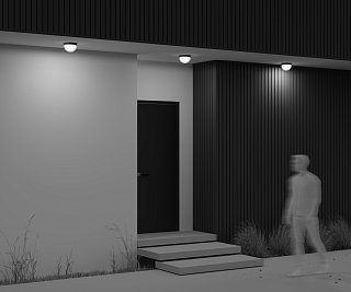 Потолочный светильник Mon 3000K 12Вт IP 65