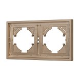 Рамка пластиковая FRM-TENDO-PL-2-GD (Arlight, -)