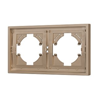 Рамка пластиковая FRM-TENDO-PL-2-GD (Arlight, -)