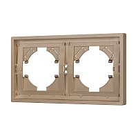 Рамка пластиковая FRM-TENDO-PL-2-GD (Arlight, -)