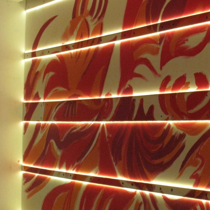 Светодиодная лента Arlight в подсветке декоративных панелей