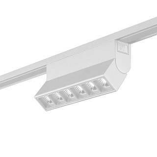 Светильник трековый SLIM, 48В 10W белый 2700-6000К, DL-SLIM-FLWH-10-CCT