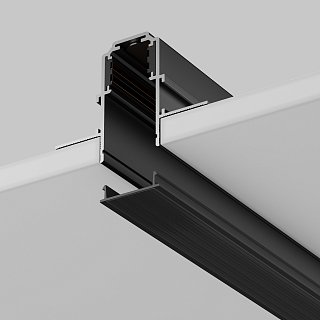 Декоративная накладка 1шт Exility черный