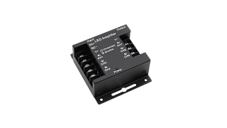 Усилитель RGB,24А,Черный, AMP-RGB-24A-BL