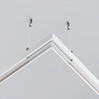 Коннектор угловой Exility накладной низкопрофильный