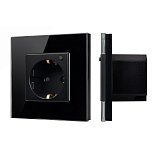 Розетка электрическая с Zigbee управлением SCT-OMALI-EUZB1-PL-BK (240V, 16A, Zigbee) (Arlight, -)