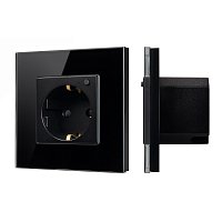 Розетка электрическая с Zigbee управлением SCT-OMALI-EUZB1-PL-BK (240V, 16A, Zigbee) (Arlight, -)