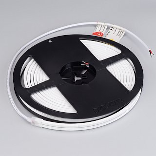 Лента герметичная MOONLIGHT-SIDE-A168-4x10mm 24V Day4000 (7.2 W/m, IP65, 5m, wire x2) (Arlight, Вывод прямой, 3 года)