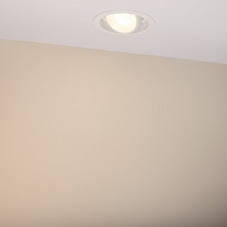 Светильник MS-VORTEX-BUILT-R135-30W Warm3000 (WH-WH, 30 deg, 230V) (Arlight, IP20 Металл, 5 лет)