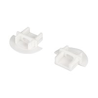 Заглушка для MIC-F белая с отверстием (Arlight, Пластик)