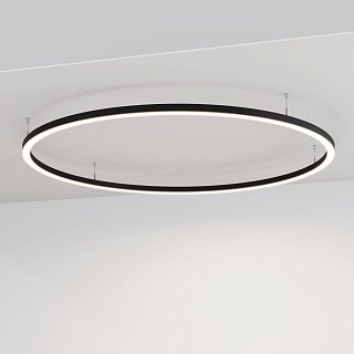 Радиусный профиль 35x35 Ø1500мм 1/8 круга черный