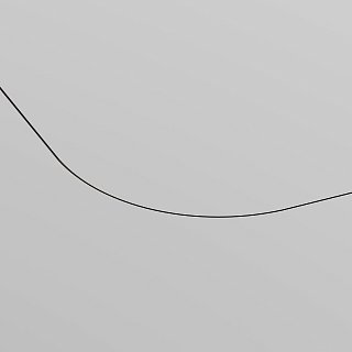 Коннектор радиусный D900 встраиваемый под ГКЛ 9,5мм Levity черный