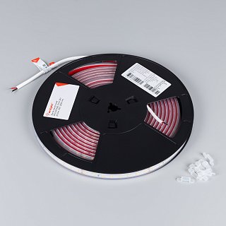 Светодиодная лента герметичная RTW-PS-A80-10mm 24V Warm2700 (6 W/m, IP67, 2835, 5m) (Arlight, 6 Вт/м, IP67)