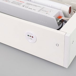Панель IM-EMERGENCY-3H-S600x600-40W Warm3000 (WH, 120 deg, 230V) (Arlight, IP40 Металл, 2 года)