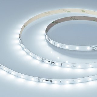 Светодиодная лента IC-A60-8mm 24V Cool 8K (4.8 W/m, IP20, 2835, 10m) (Arlight, стабилизированная)