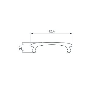 Экран ALM-W13-2020 OPAL-PM матовый (Arlight, Пластик)